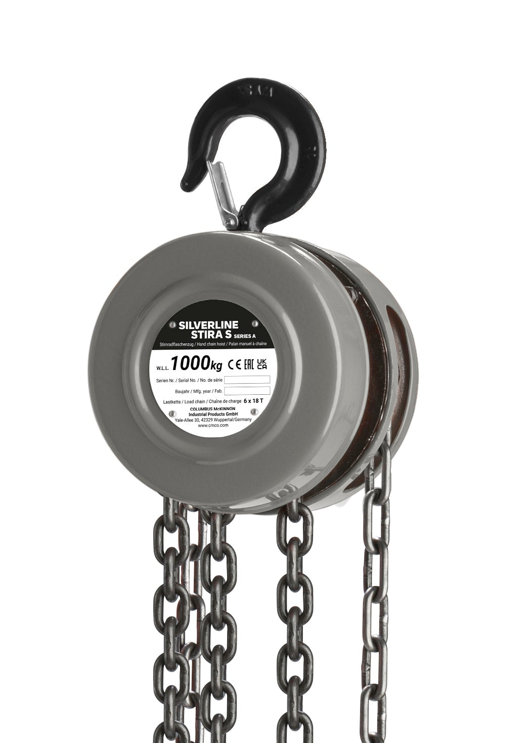 Silverline Stira S Series A Stirnradflaschenzug